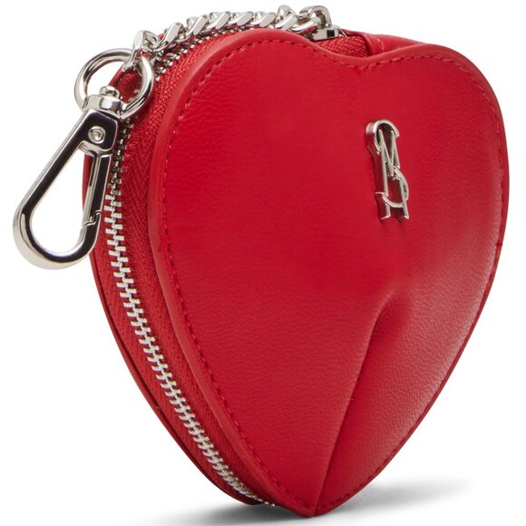 Steve Madden Boxed Zip-Around Heart Pouch & Bag Charm - Picture 3 of 4